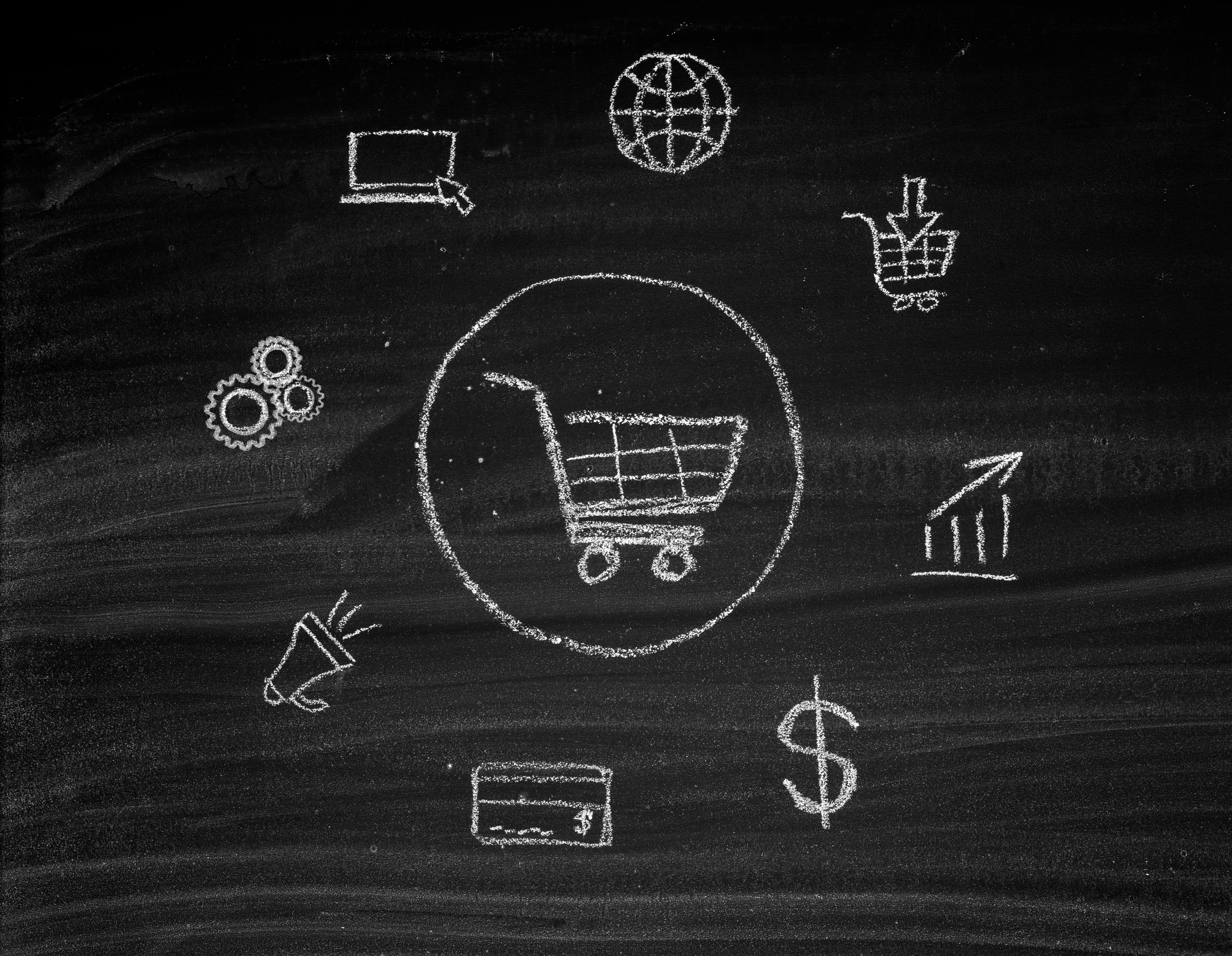 E-commerce business concept